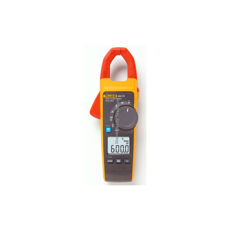 Fluke FLUKE-902 FC True-rms HVAC Clamp Meter, Wireless, 600A, 600V, w/ Probe, Leads, Case