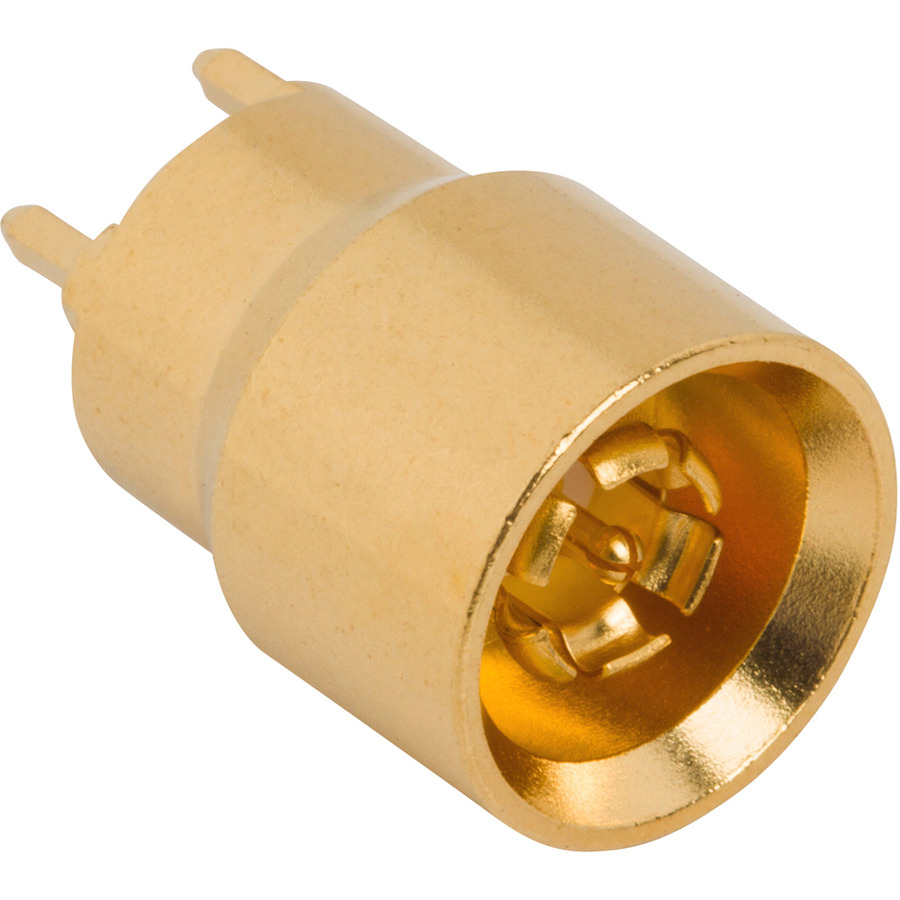 Amphenol RF 920-248P-51P RF AFI Connector, Straight, Full Detent, Plug, PCB Through Hole, 50 Ohm