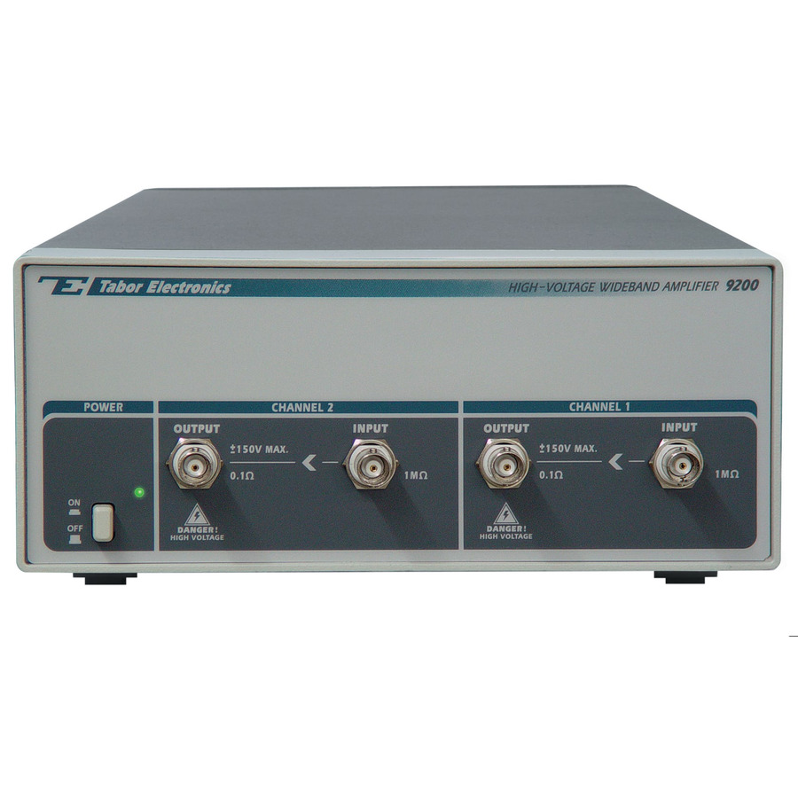 Tabor 9200 Wideband Amplifier, Dual Channel, 300Vpp, 100mA, 500kHz