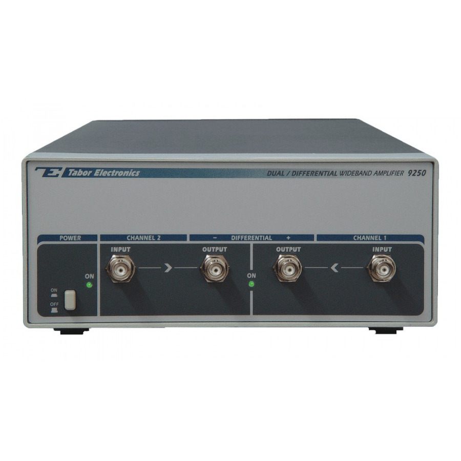 Tabor 9250 Wideband Amplifier, Dual/Differential Channel, 40Vpp, 15MHz-30MHz