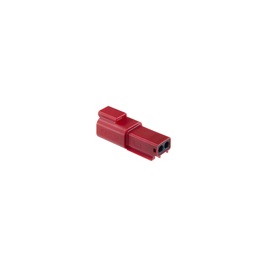 Molex 93444-1109 Automotive Connectors, 2Cct Ml-Xt Receptacle Assembly, Red W Sml Seal