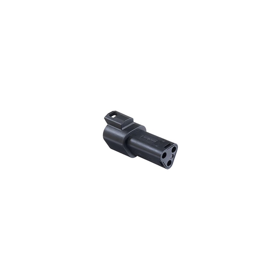 Molex 93444-2101 Automotive Connectors, Mlxt 3 Circuit, Receptacle W/Sml Rear Seal & Cvr Blk