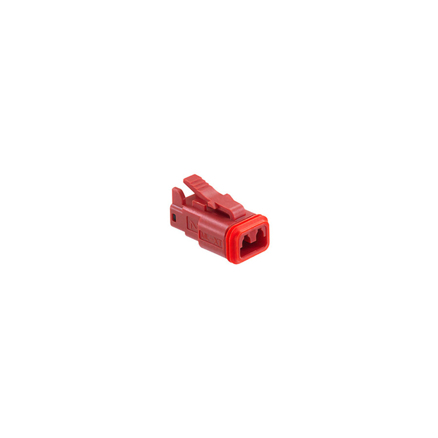 Molex 93445-1209 Automotive Connectors, Ml-Xt 2 Circuit, Plug Red W/Large Seal