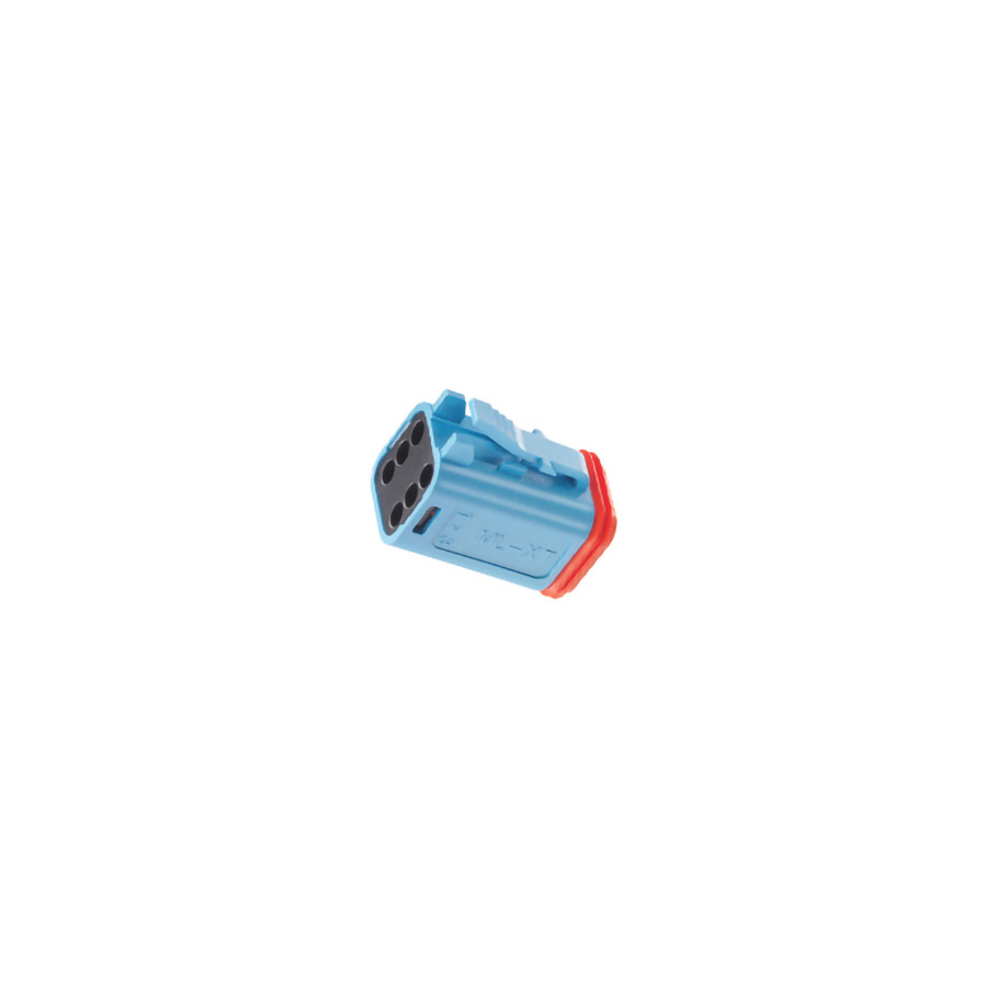 Molex 93445-4104 Automotive Connectors, Ml-Xt 6 Circuit, Plug Blue W Small Seal