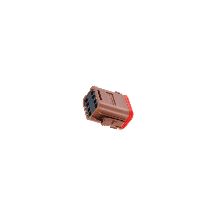 Molex 93445-4107 Automotive Connectors, Ml-Xt 6 Circuit, Plug Brown W Small Seal