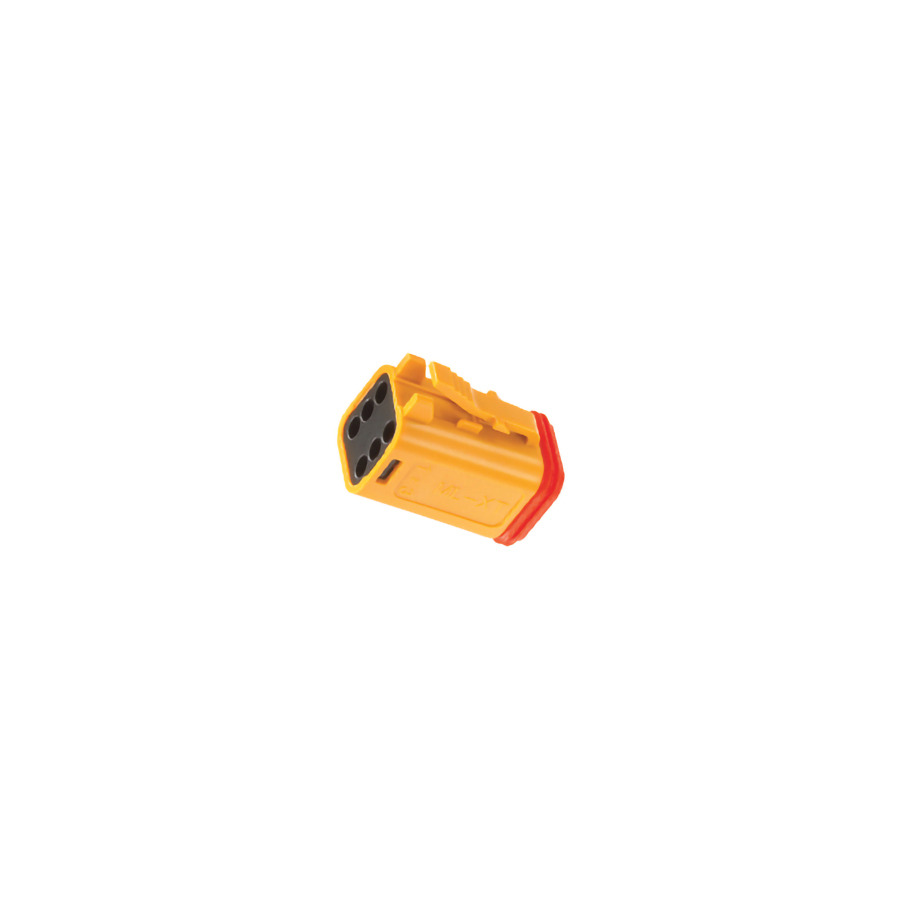 Molex 93445-4108 Automotive Connectors, Ml-Xt 6 Circuit, Plug Ornge W Small Seal