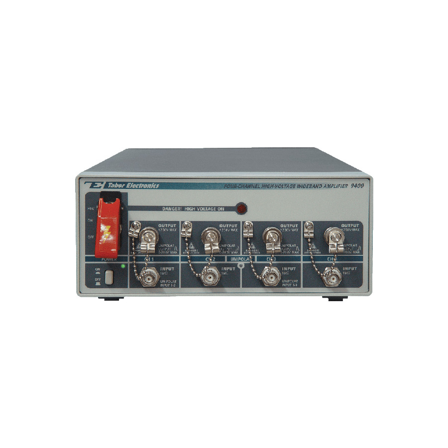 Tabor 9400A Wideband Amplifier, Four Channel, 400Vpp, 50mA, 500kHz