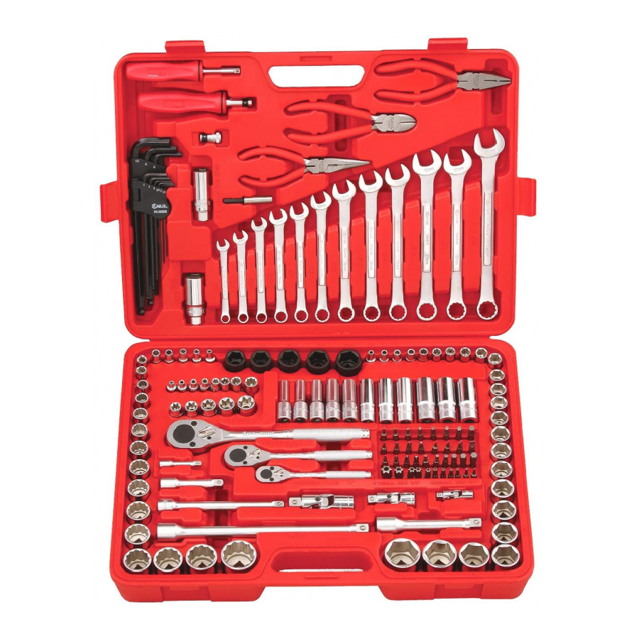 TestEquity: Genius Tools AC-234161A Master Tool Set, Metric and