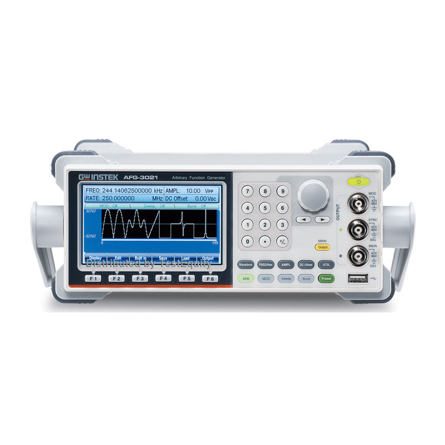 Instek AFG-3022 Arbitrary Function Generator