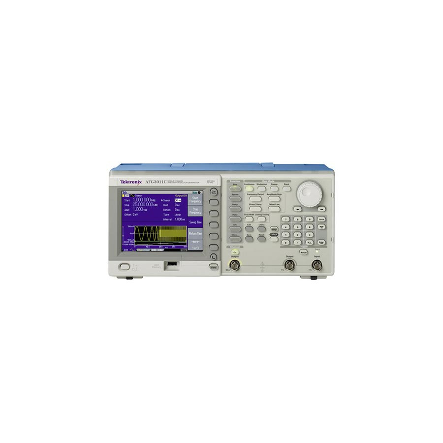 Tektronix AFG3011C Arbitrary, Function Generator, 10 MHz, 14 b, 250 MS/s, 128 kpts, AFG3000C Series