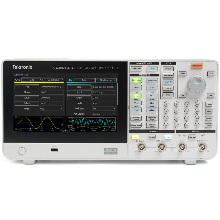 TestEquity: Tektronix AFG31052 Arbitrary Function Generator, 50