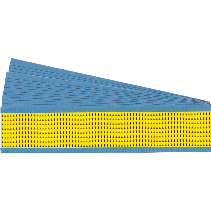 TestEquity: Brady BIA-Y Board Inspection Arrows Yellow, 576/Card