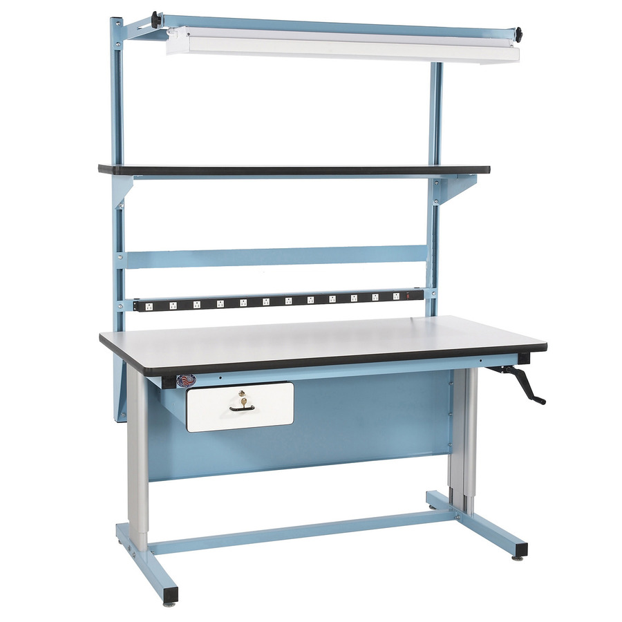【1回のみ使用　ポッチャリ用　150B】WALTS byBEAMSDESIGN TestEquity: PROLINE BIB15 Bench-In-A-Box Hand Crank Height, Adjust