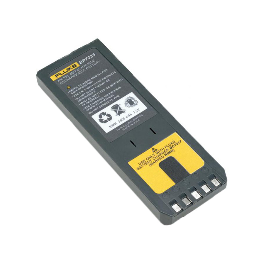 Fluke BP7235 NiMH Battery Pack, 7.2 V 3500 mA-Hour Rechargeable