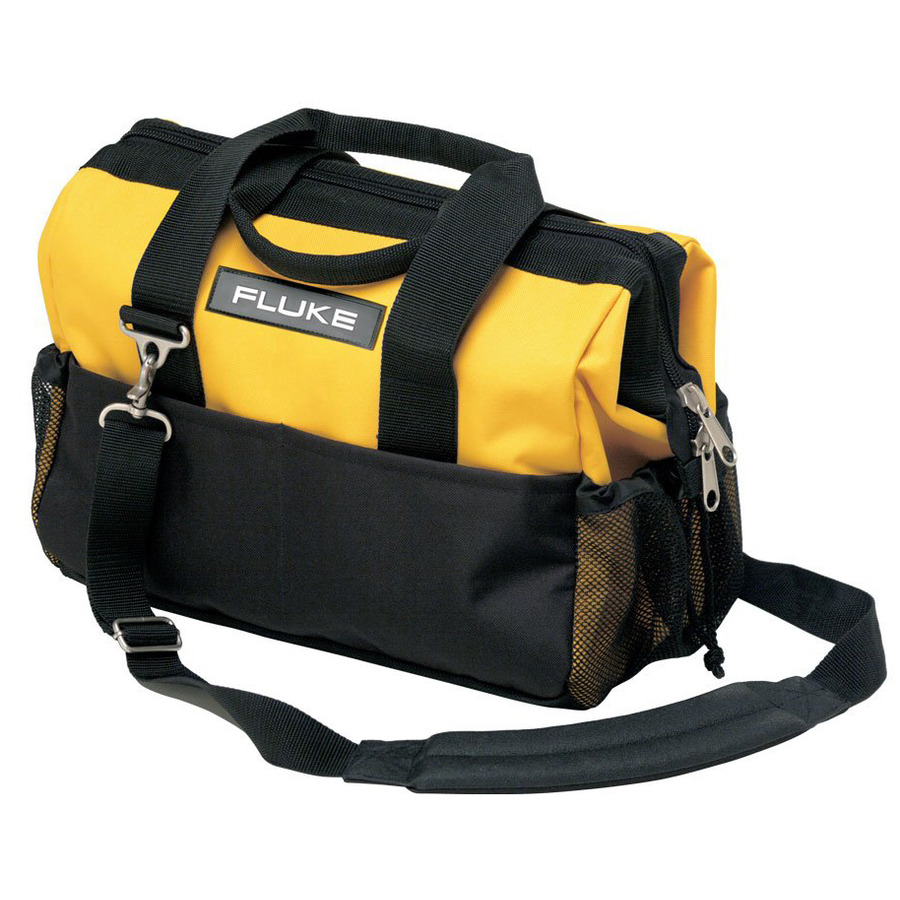 Fluke C550 Tool Bag, Ballistic Cloth, Weather Resistant, 25 Pockets