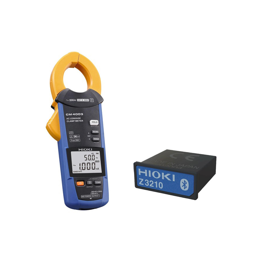 Hioki CM4003 kit Wireless AC Leakage Clamp Meter Kit (CM4003 w/ 1 x Z3210)