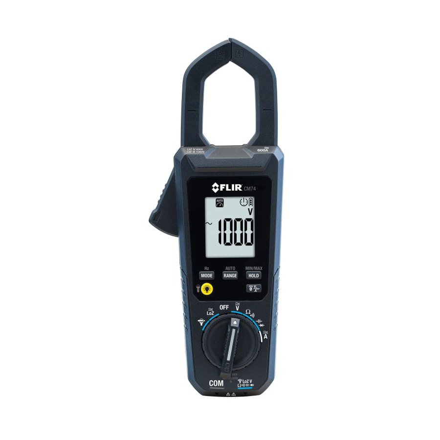 Teledyne FLIR CM74 True RMS Clamp Meter with VFD mode