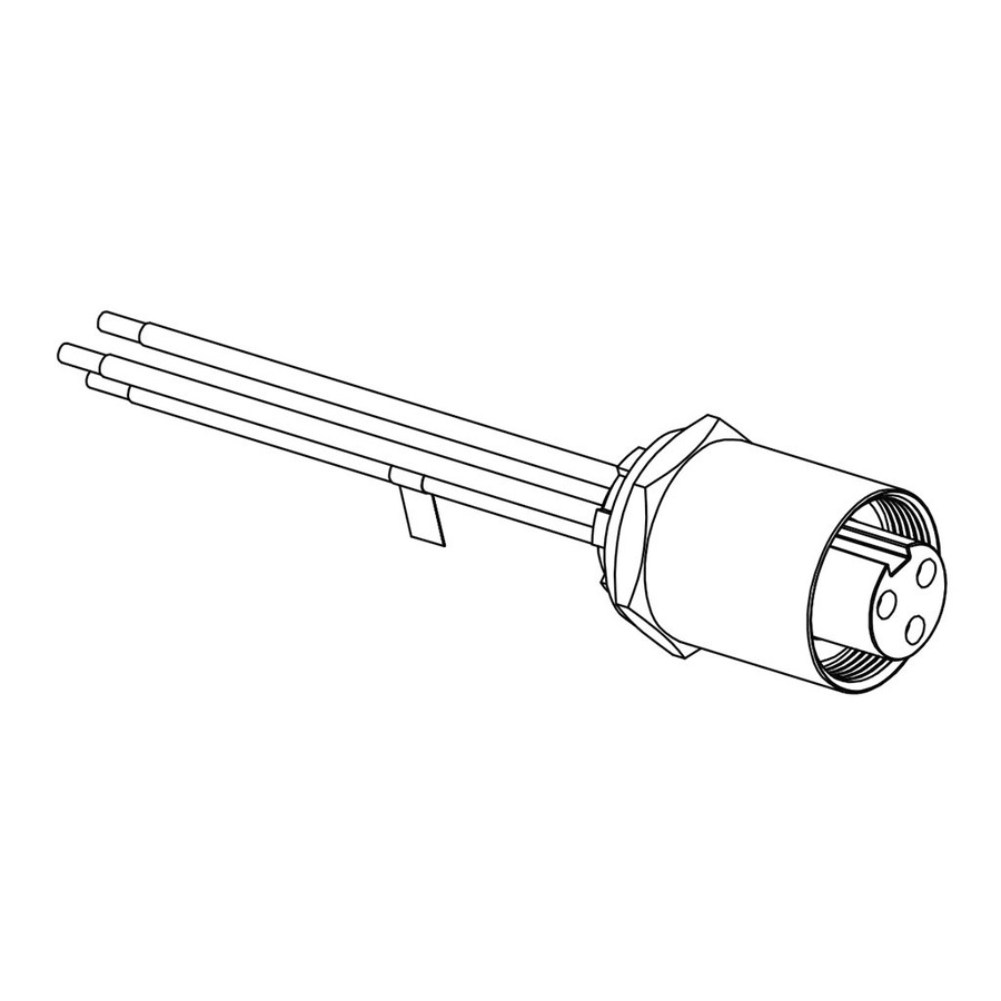 Molex CR3000A30M010 Qc 3P F/Fr 1M 10/1 PVC 1/2 Npt