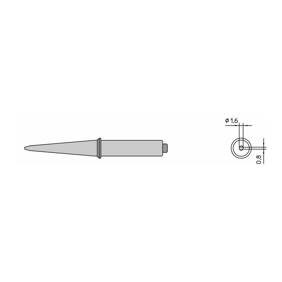 TestEquity: Weller CT5A7 Soldering Tip, Screwdriver, 1/16