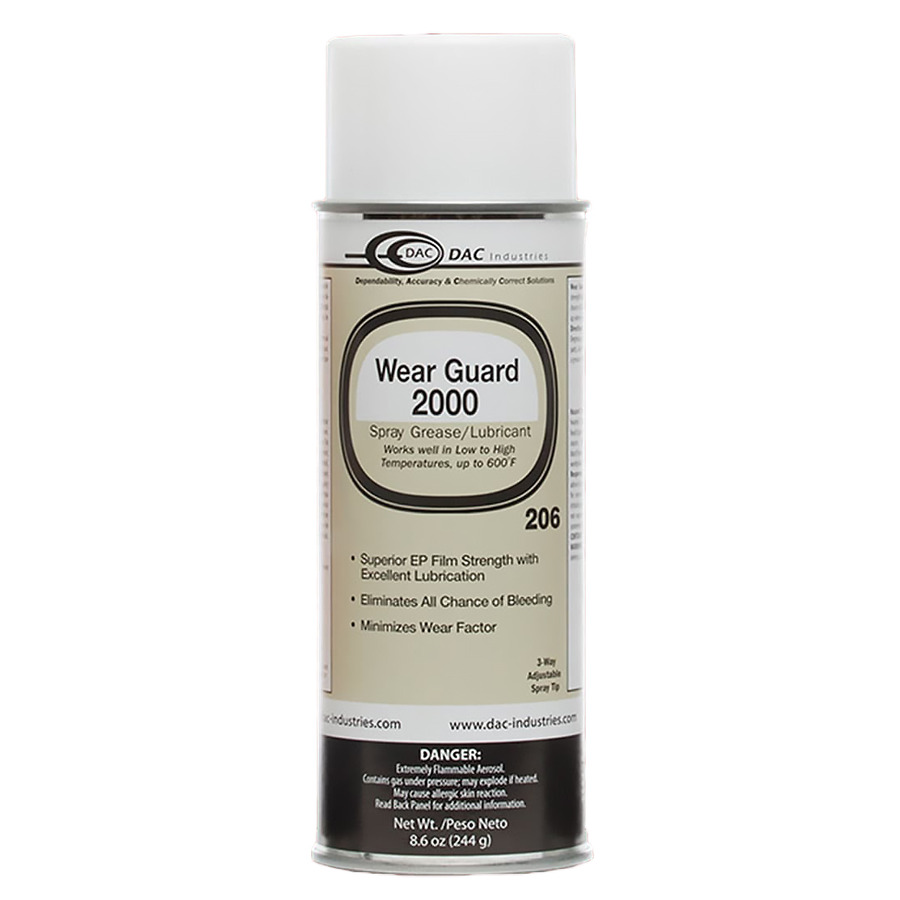 TestEquity: DAC Industries DAC-206 Wear Guard 2000 Lubricant, 8.6