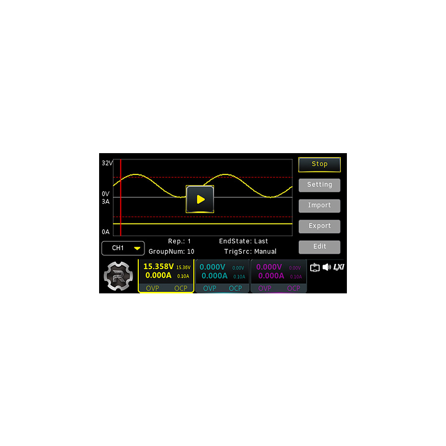 RIGOL DP900-DIGITALIO 4-Pin Trigger In/Out Function, For DP932U Only, DP900 Series