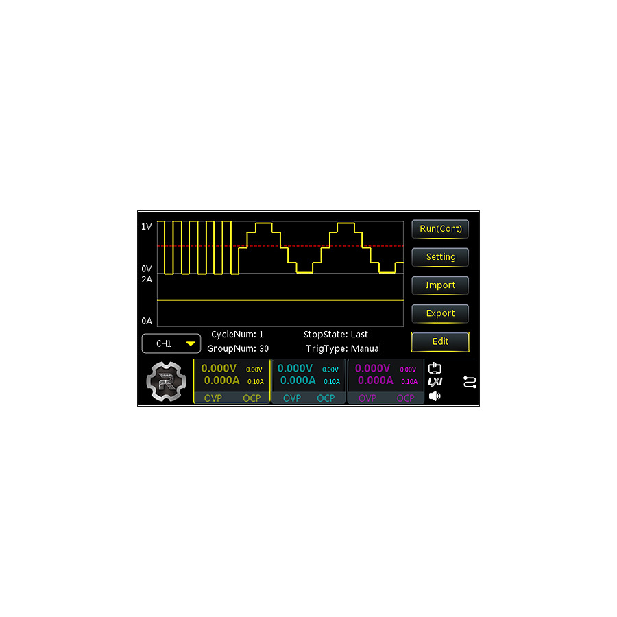 RIGOL DP2000-10A CH3 10A High-Range Mode, DP2000 Series