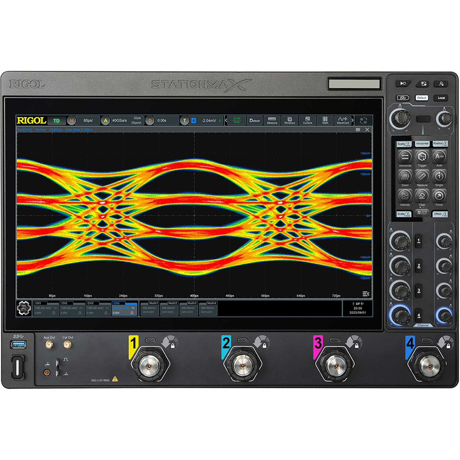 TestEquity: RIGOL DS81304 Digital Oscilloscope, Hi-Res, 4 CH