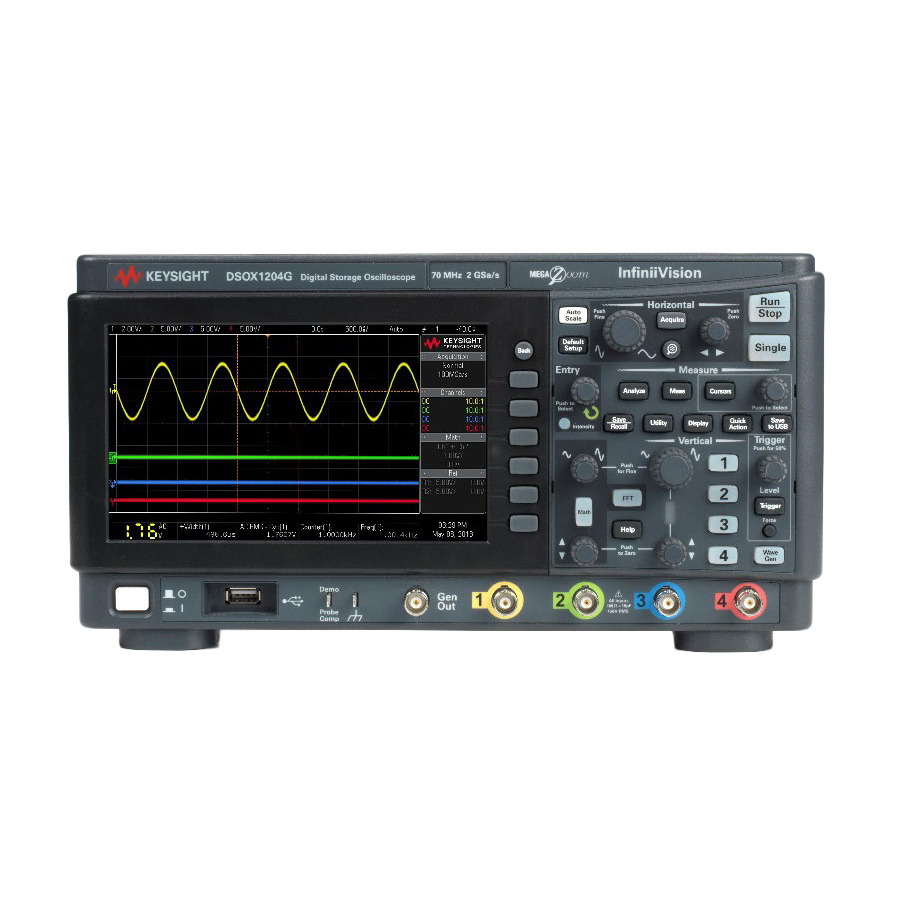 Keysight N2137A Printed User's Guide for InfiniiVision DSOX1204 Oscilloscopes