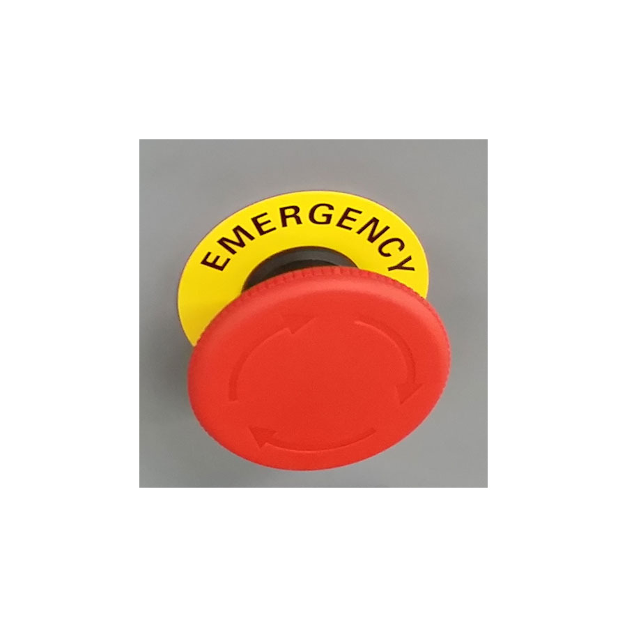 TestEquity Chambers TE-E-STOP Emergency Stop Push Button