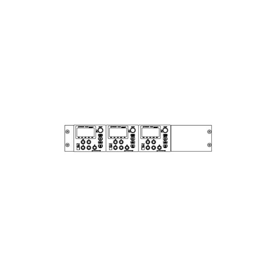 Keysight E36110A/RK3 Rackmount Kit, Up To 4 Units, Fits 19" Rack, For E36100B Series Power Supplies