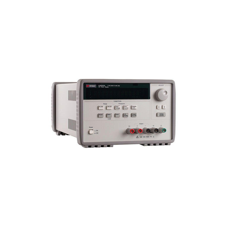 Keysight E3633A DC Power Supply, Single Output, 20V, 20A, 200W, GPIB, RS-232, E3630 Series