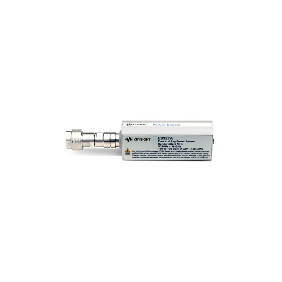 Keysight E9327A Peak And Average Power Sensor, 50 MHz to 18 GHz, 5 MHz Video Bandwidth, E Series