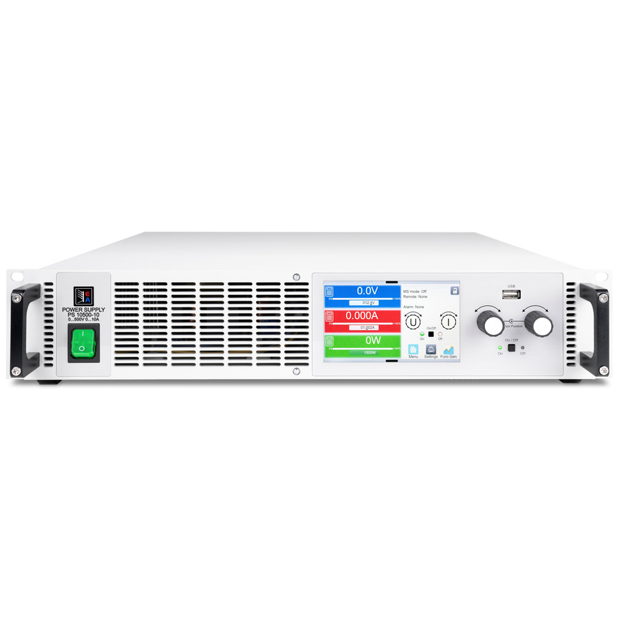 EA Elektro-Automatik EA-PS 10060-120 2U DC Power Supply, Autoranging, Single Output, 60VDC, 120ADC - TestEquity DE EA Elektro-Automatik EA-PS 10060-120 2U DC Power Supply, Autoranging, Single Output, 60VDC, 120ADC - TestEquity DE
