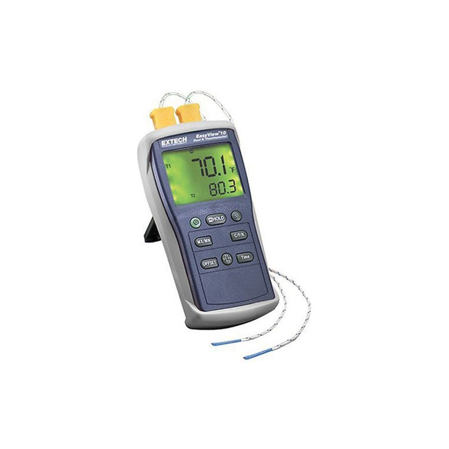 Extech EA10-NIST EasyView Dual Input Thermometers with NIST