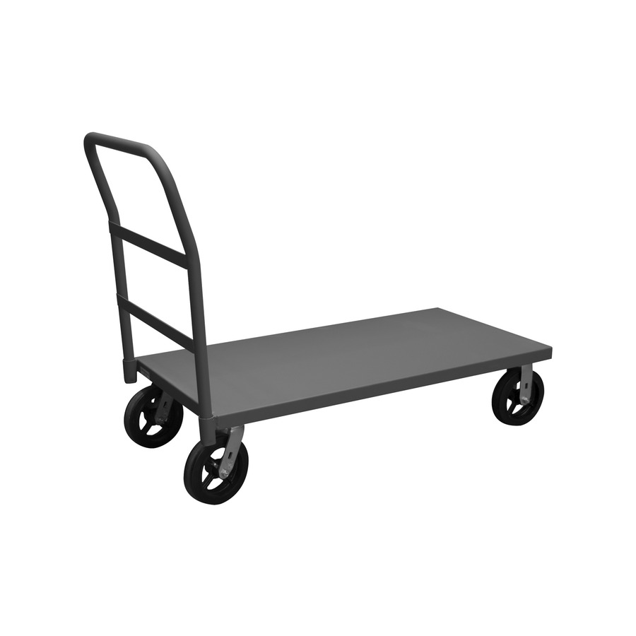 Durham Mfg EPT30488MR95 Platform Truck, 30 x 48, Steel, Gray TestEquity