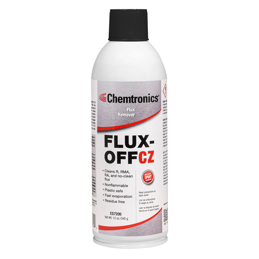 TestEquity: Chemtronics ES7200 Flux Remover, 12 oz. Aerosol, Flux