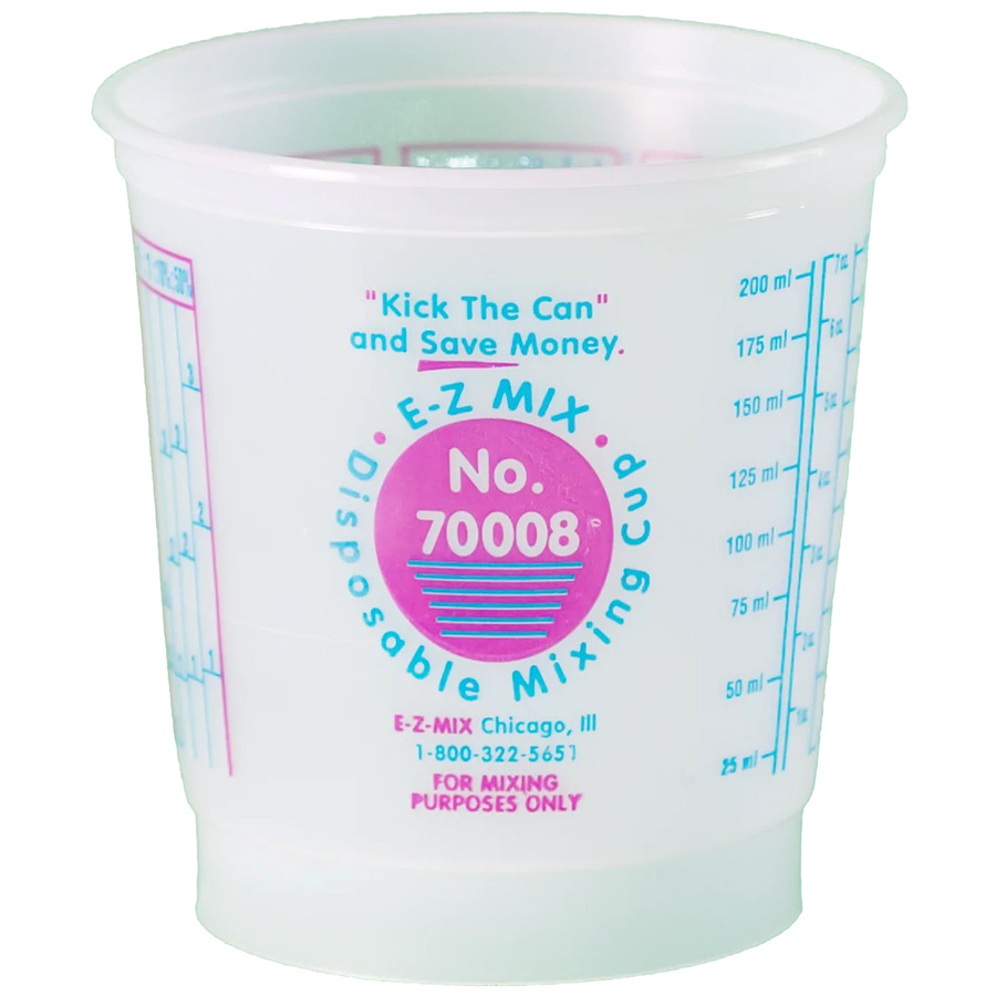 E-Z Mix EZX70008L Disposable Mixing Lid, 1/2 Pint, Case of