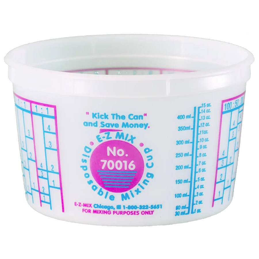 E-Z Mix EZX70016L Disposable Mixing Lid, 1 Pint, Case of 100