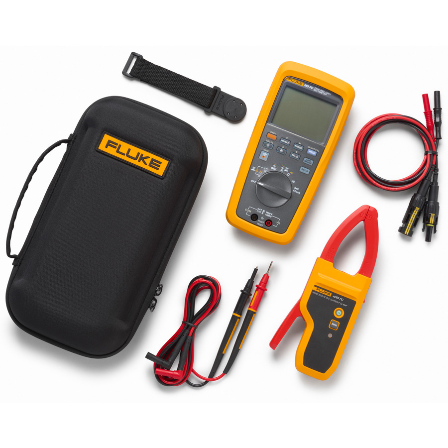 TestEquity: Fluke FLUKE-283FC/PV Solar Kit: Multimeter, AC/DC