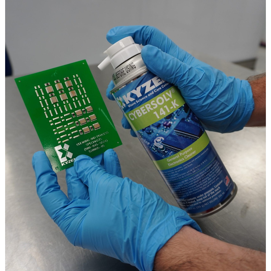 TestEquity: Kyzen F11418 Precision Cleaner, CYBERSOLV 141-K, with