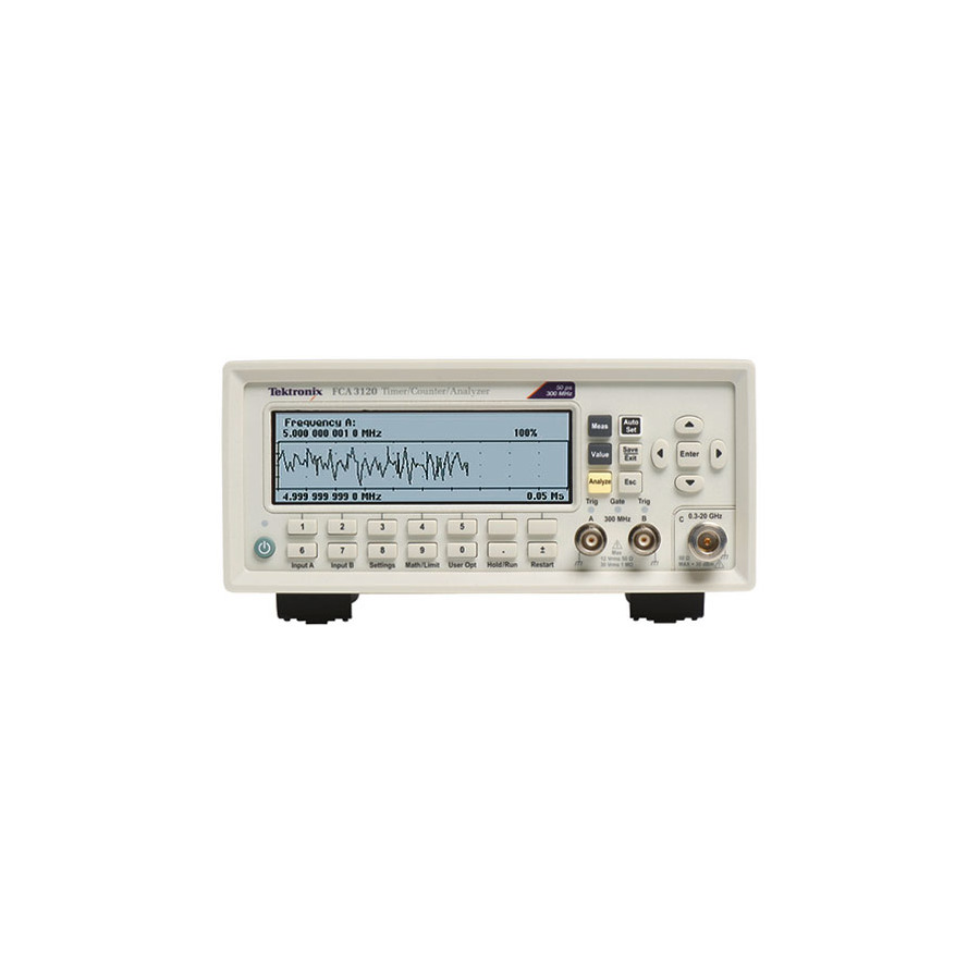 Tektronix FCA3103 Frequency Counter/Timer, 3 GHz, 50 ps