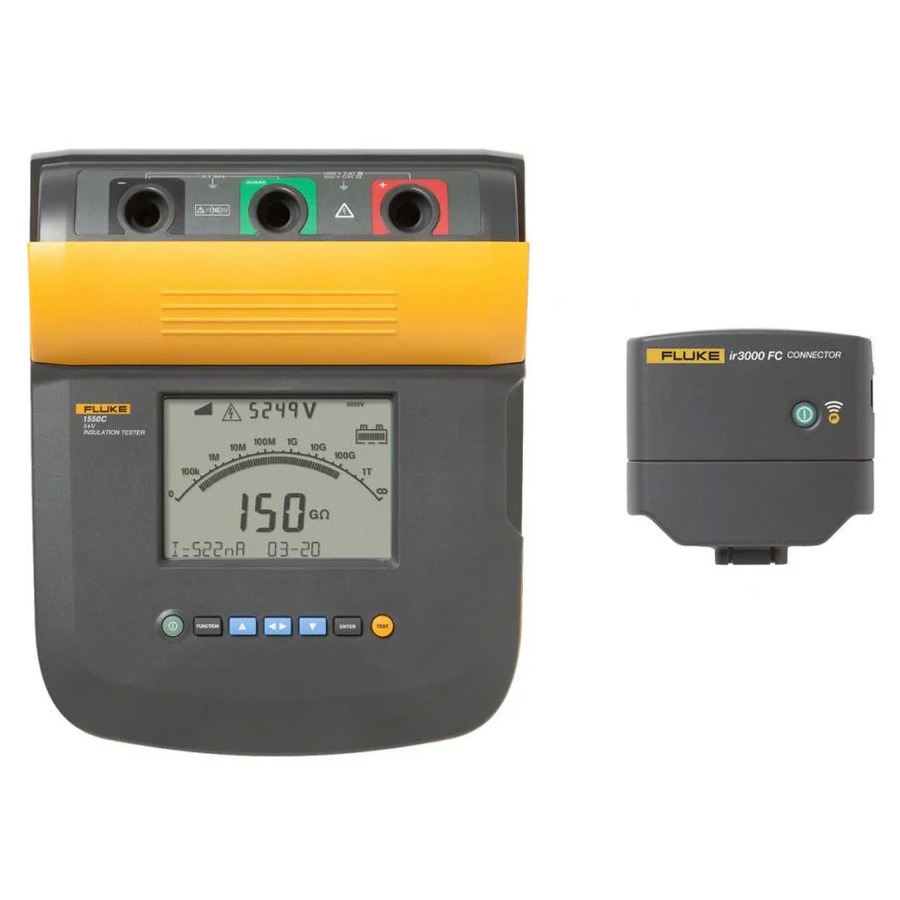 Fluke FLUKE-1550C FC KIT 5Kv Insulation Tester With Ir 3000Fc 1550 Connector