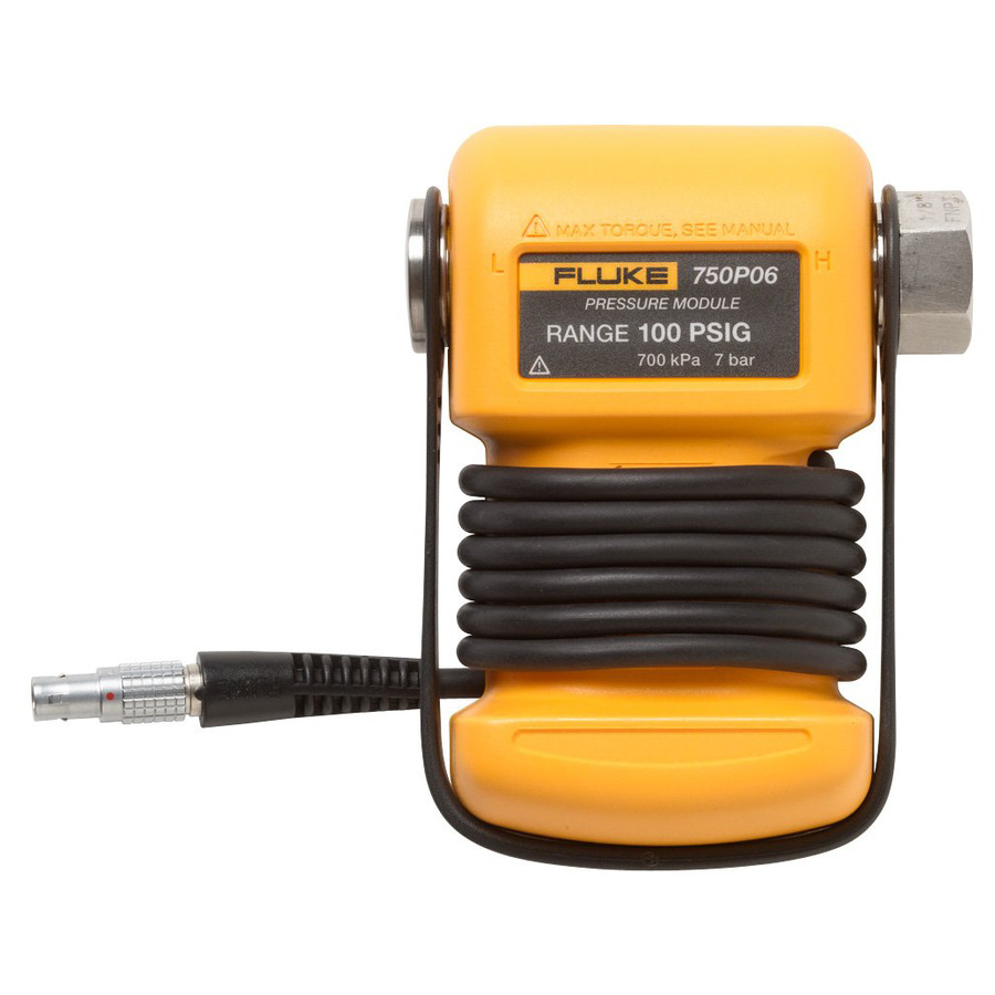 Fluke FLUKE-750P00 Pressure Module, Differential, 0-1 inH2O, 0-2.5 mbar, 0-0.25 kPa, 30X Burst Rtg