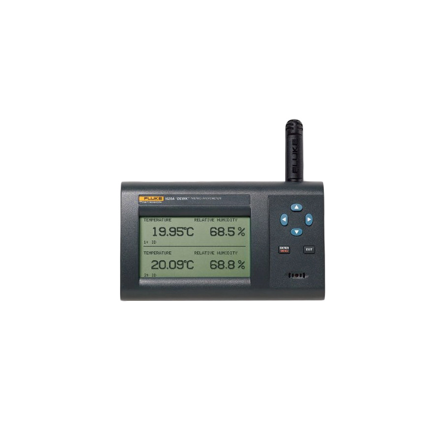 Fluke 1621A-H-156 Kit, Thermo-Hygrometer, Dewk, High Accuracy