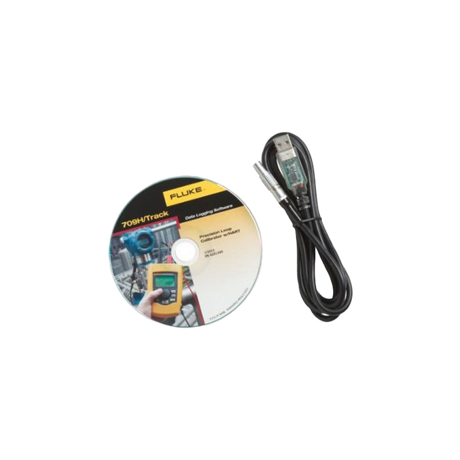 Fluke 709H/TRACK Data Logging Software & Cable, Fluke-709H Loop Calibrator