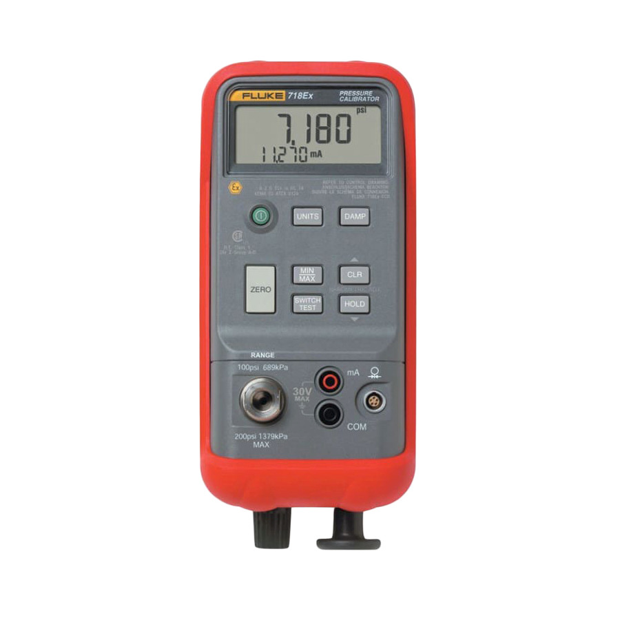 Fluke FLUKE-718EX 100 I.S. Pressure Calibrator 100 Psig