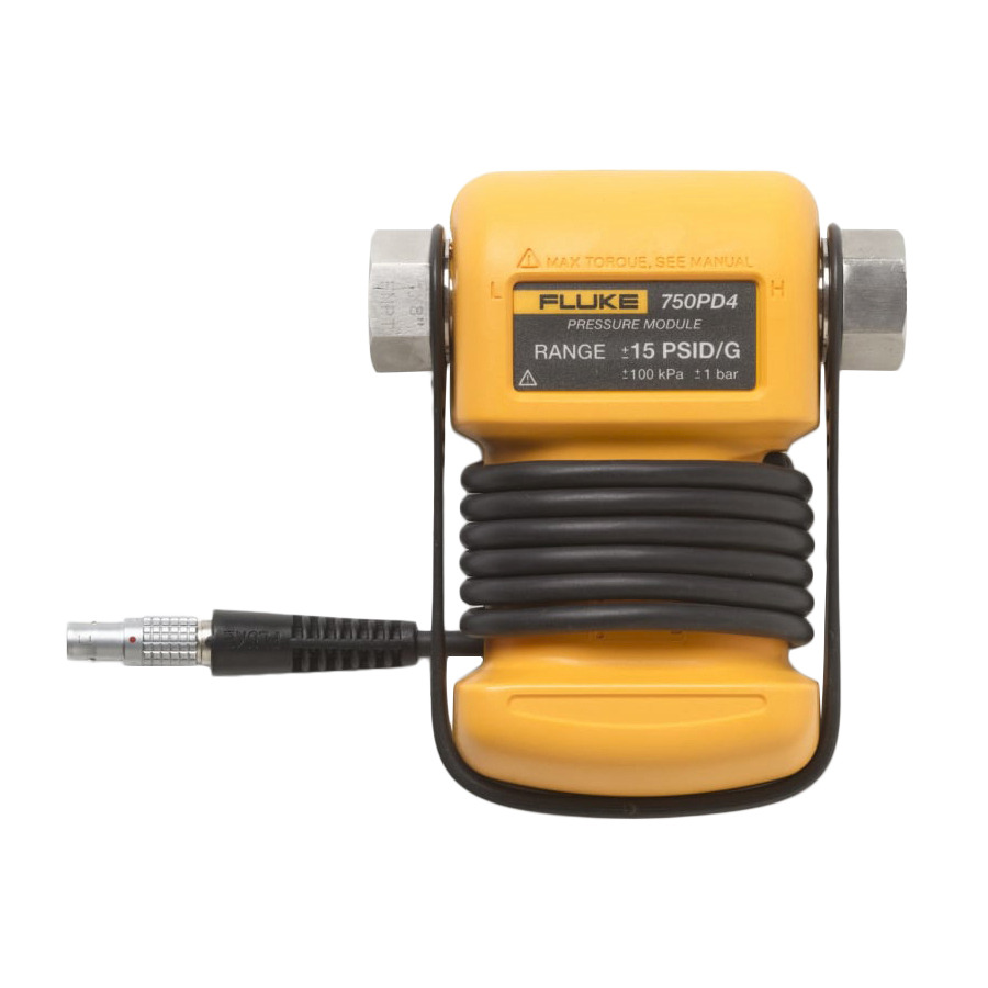 Fluke FLUKE-750P3IN Pressure Module, 0 To 3 Inch H2O (0 To 7.5 Mbar)