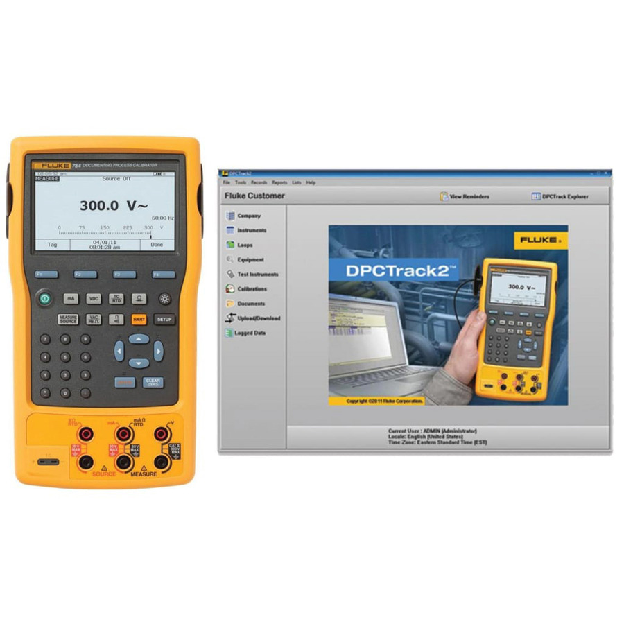 Fluke FLUKE-754/750SW BU Fluke-754 Dpc And 750Sw Dpctrack2 Bundle Package