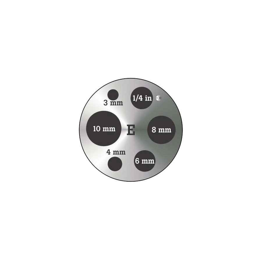 Fluke 9190-INSE Insert, E, 9190, Metric, 0.25 In Ref, Misc Hls