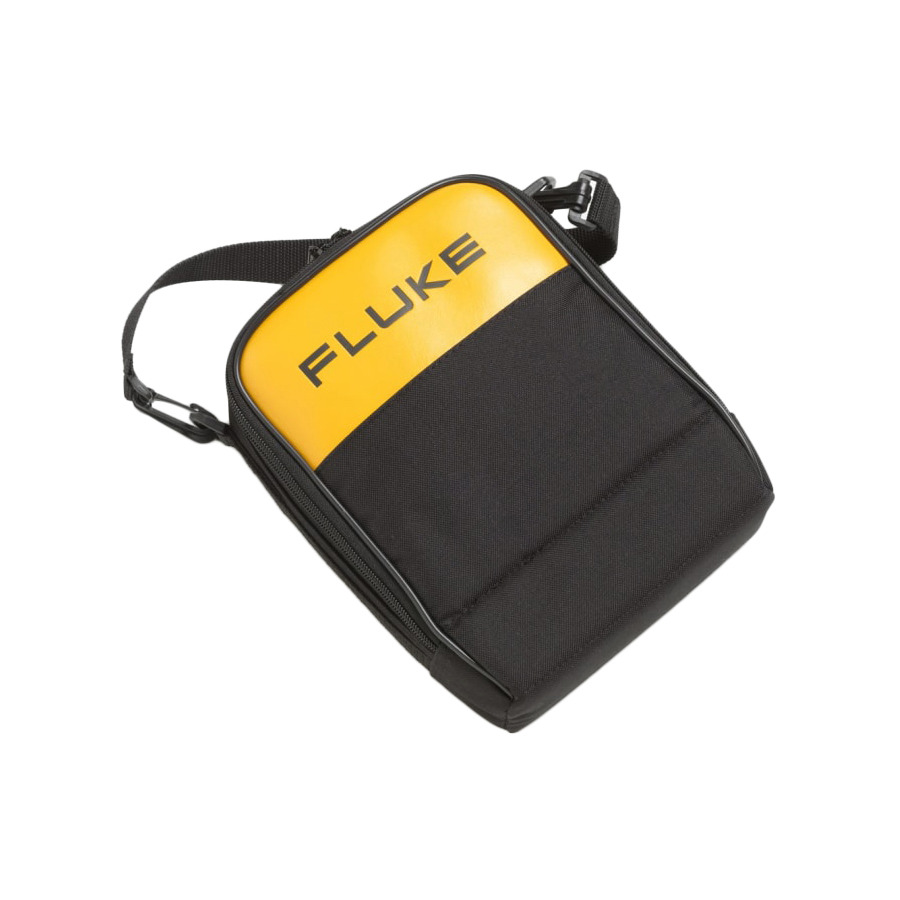 Fluke C115 Carrying Case, Polyester, Blk/Yel